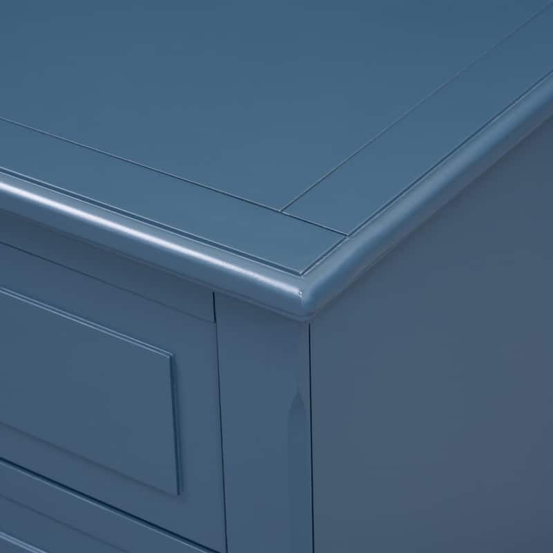Elegant 3-Drawer Nightstand (Set of 2) Storage Cabinet Crafted from Solid Wood for Bedroom Organization