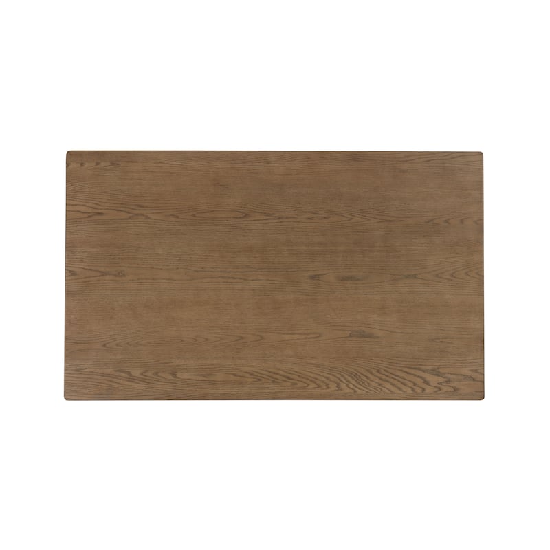 Furniture of America Zailen Mid-Century Modern Walnut 60-inch Solid Wood Dining Table