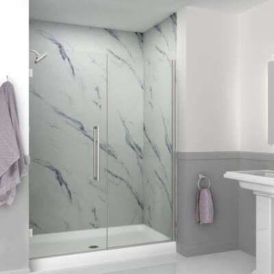 Transolid EHTB58287610C-T Elizabeth 76" High x 58" Wide Hinged Semi