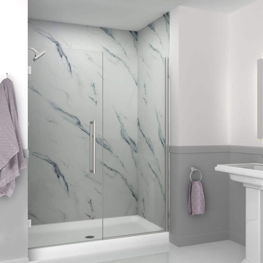 Transolid EHTB58287610C-T Elizabeth 76" High x 58" Wide Hinged Semi