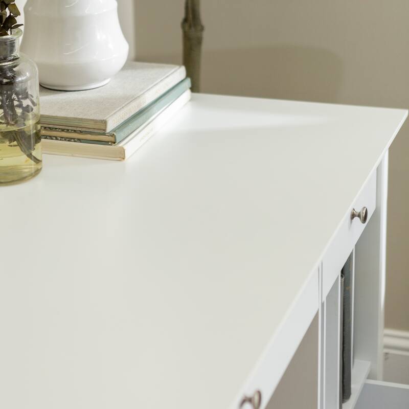 Middlebrook 48-inch Computer Storage Desk - White