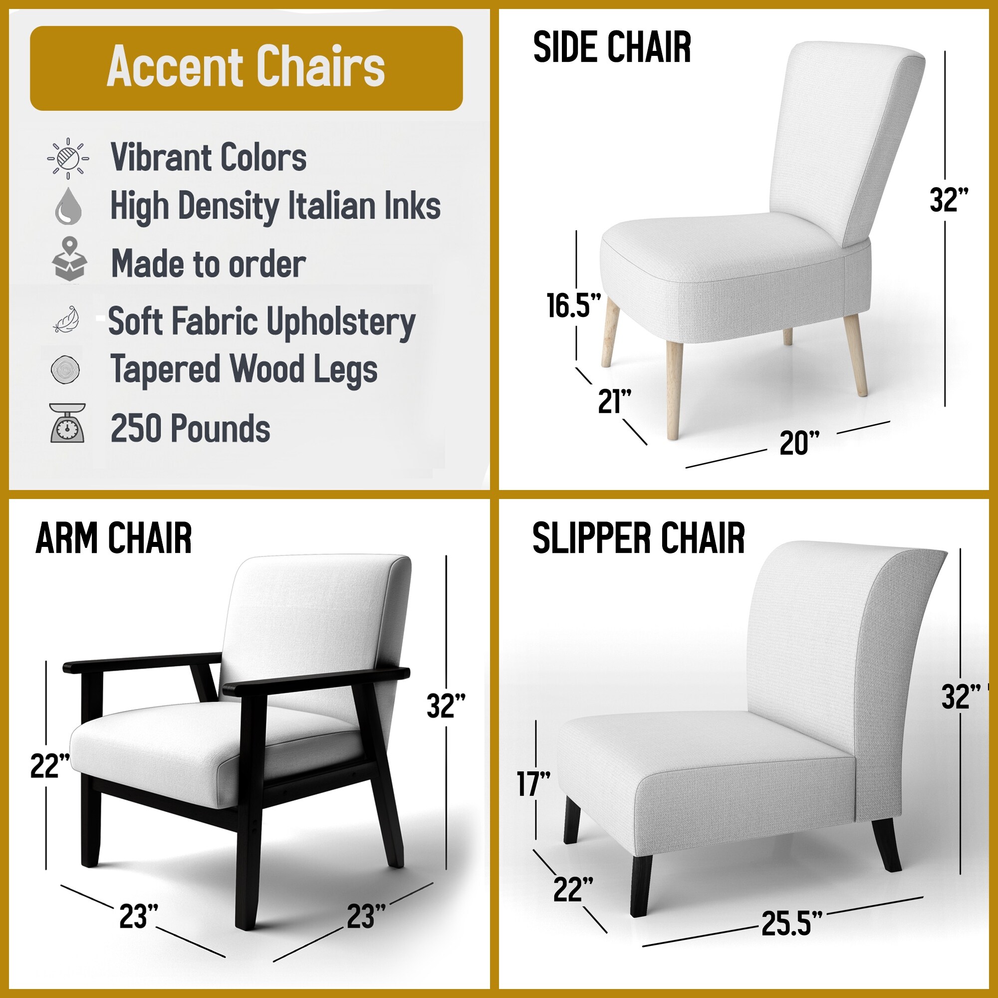 Single fancy online chair