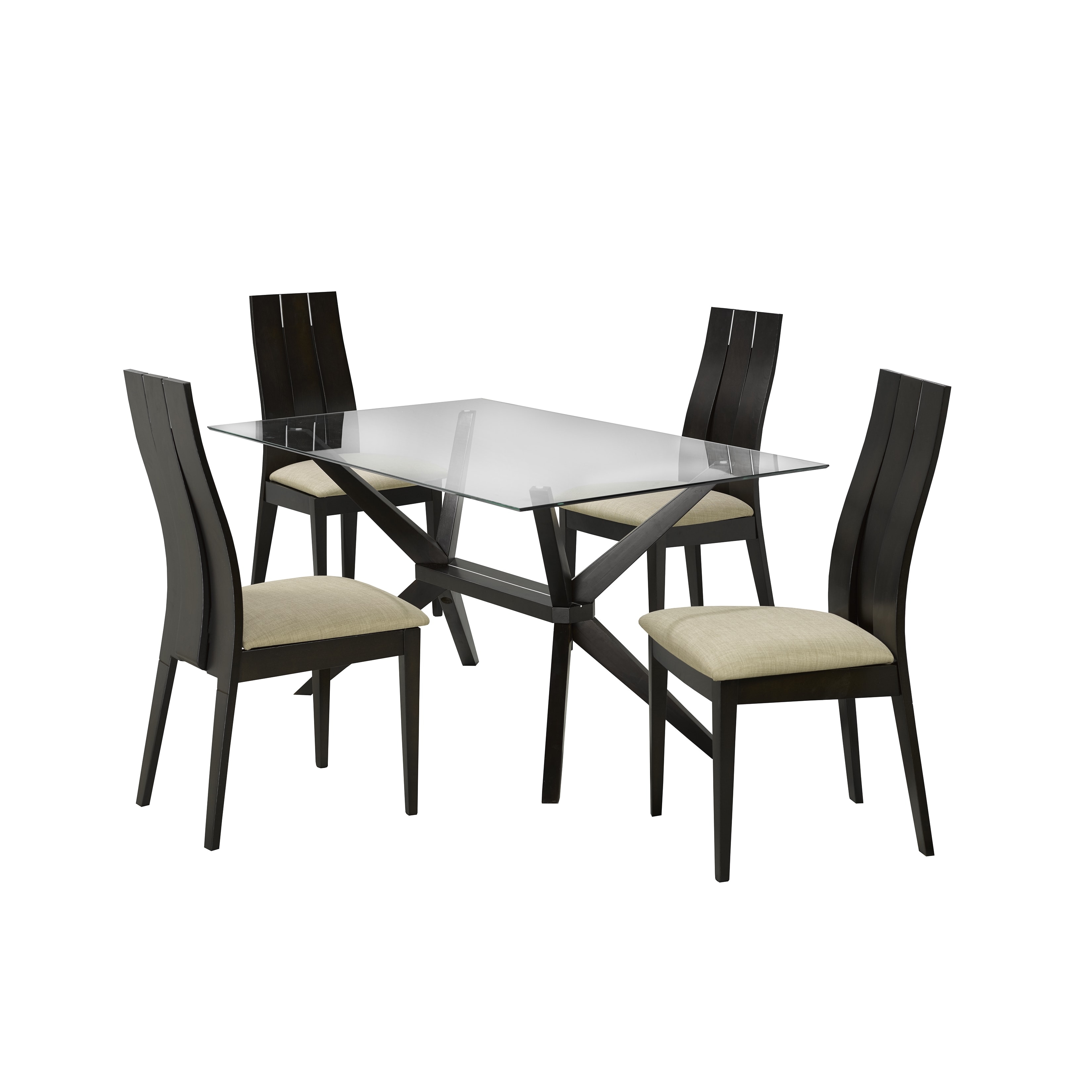 Glass, Double Pedestal Dining Tables - Bed Bath & Beyond