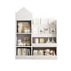preview thumbnail 16 of 30, Kids Wooden Bookshelf Toy Storage Organizer