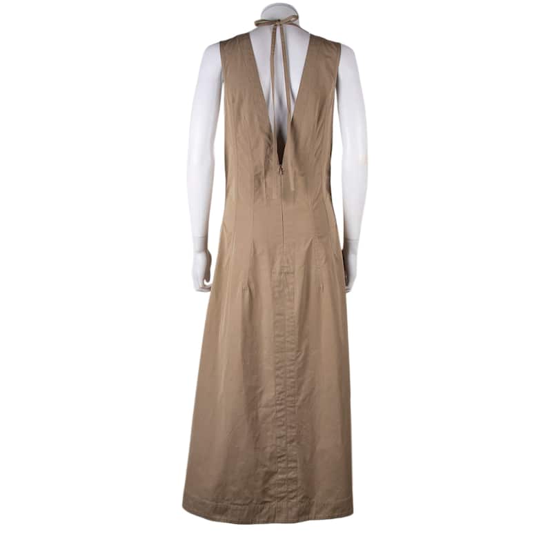 Bottega Veneta Tie-Detailed Maxi Dress