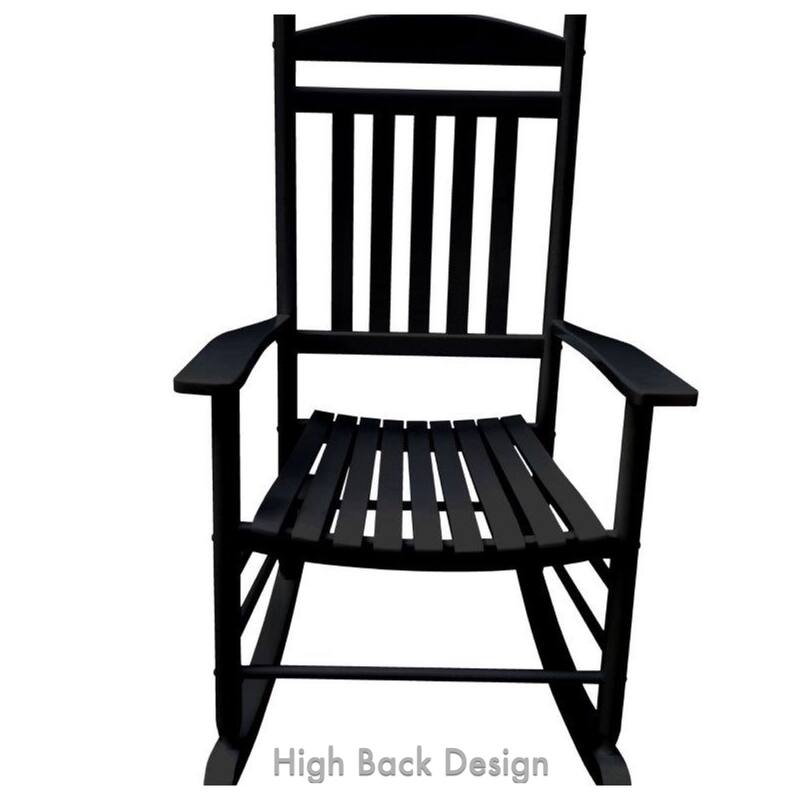 Havana Black Rocking Chair