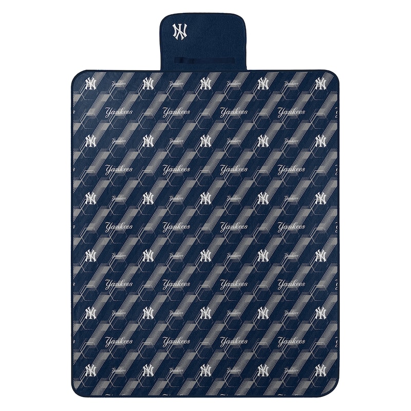 MLB New York Yankees Hex Stripe Picnic Blanket - 55x70