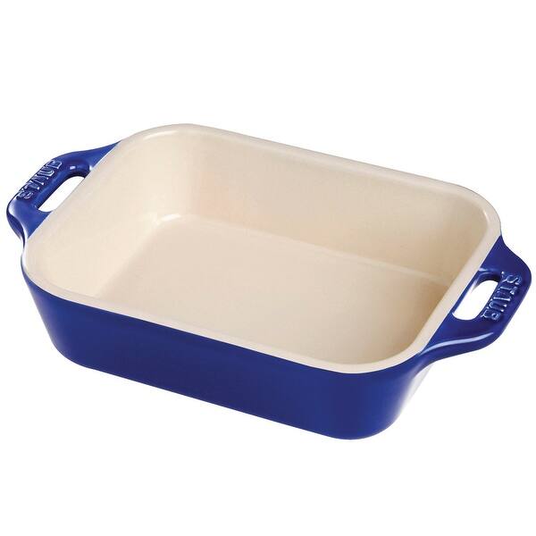 Shop Staub Ceramic 13 Inch X 9 Inch Rectangular Baking Dish Overstock 14769605