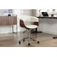 Carson carrington lund chrome contemporary office chair Clearance