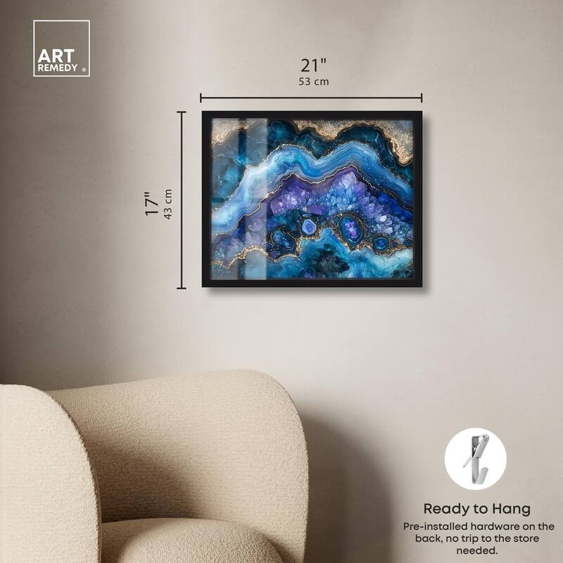 Galactic Geode II Shadowbox by Art Remedy