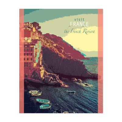 French Riviera Provence Alpes C te d Azur France Sea Art Print/Poster