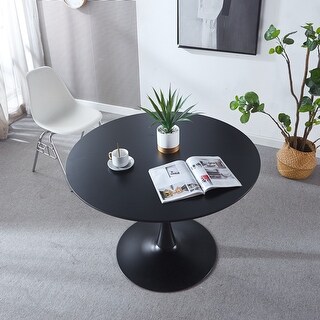 Pedestal Dining Table With Round MDF Table Top - Bed Bath & Beyond ...