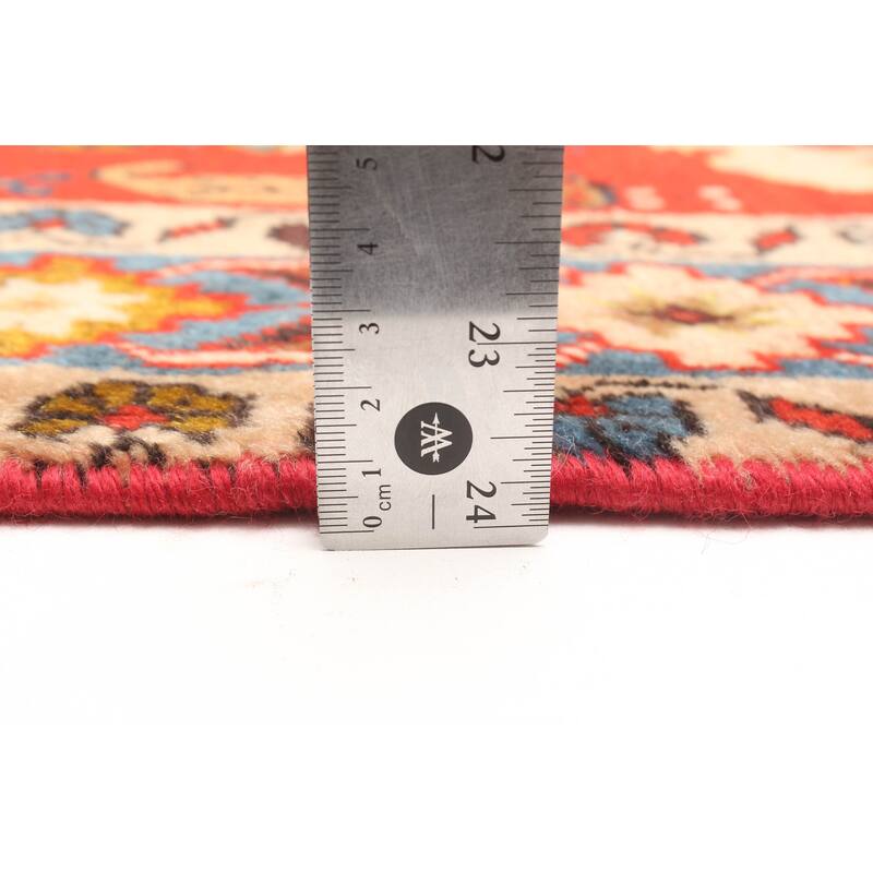 ECARPETGALLERY Hand-knotted Melis Vintage Dark Copper Wool Rug - 3'5 x 5'1