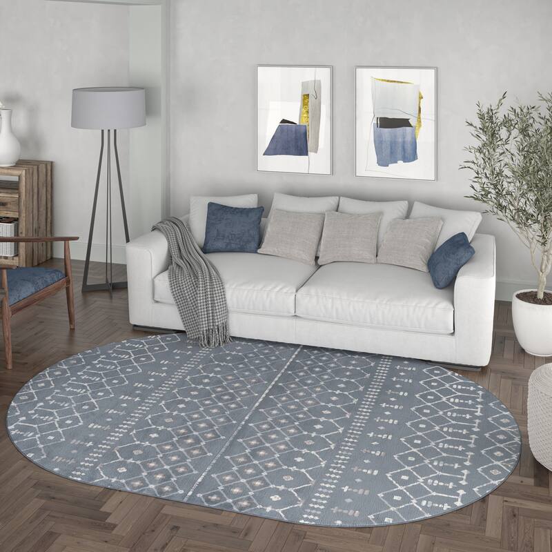 Carrington Transitional Geometric Indoor Area Rug