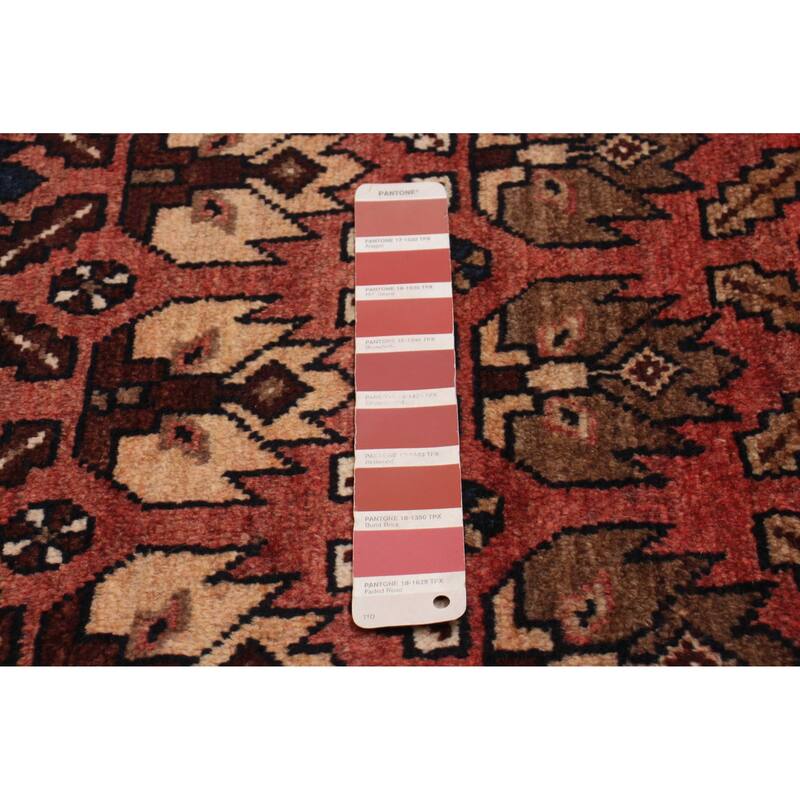 ECARPETGALLERY Hand-knotted Anadol Red Wool Rug - 3'11 x 9'11