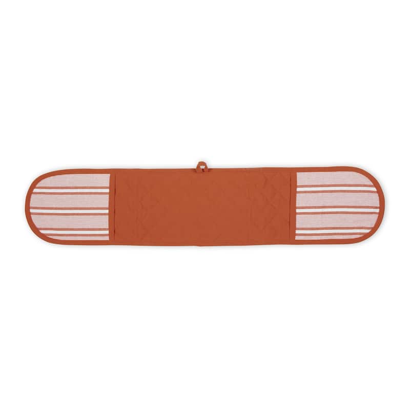 Chef Stripe Double Oven Mitt