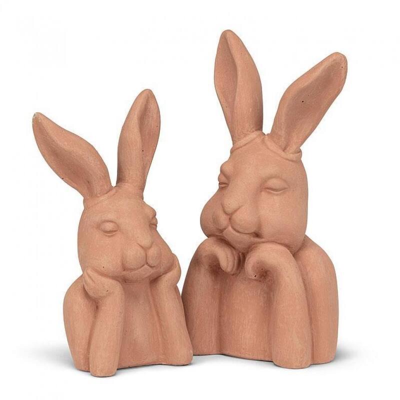 Rabbit Lost In Thought Figurine