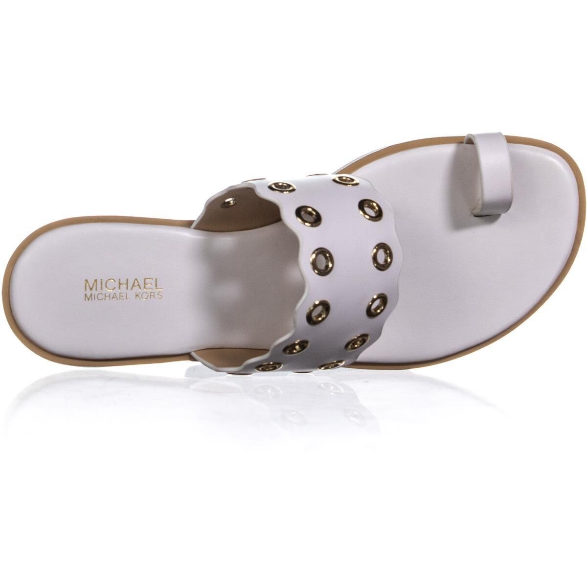 michael kors slip on sandals