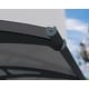 preview thumbnail 6 of 12, Aquila 3 ft. x 7 ft. Gray/Solar Gray Door and Window Fixed Awning