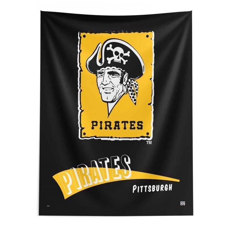 MLB CC Throwback Wall Hanging - 50" x 60" - Pittsburgh Pirates