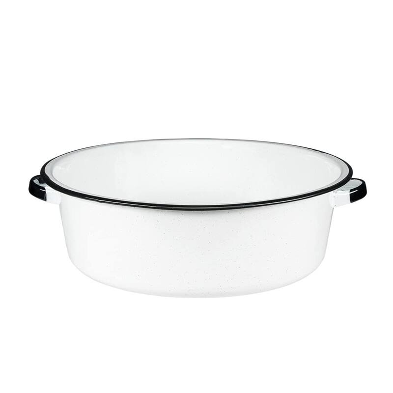Granite Ware Enameled Dish Pan - 15 Qt - Speckled White