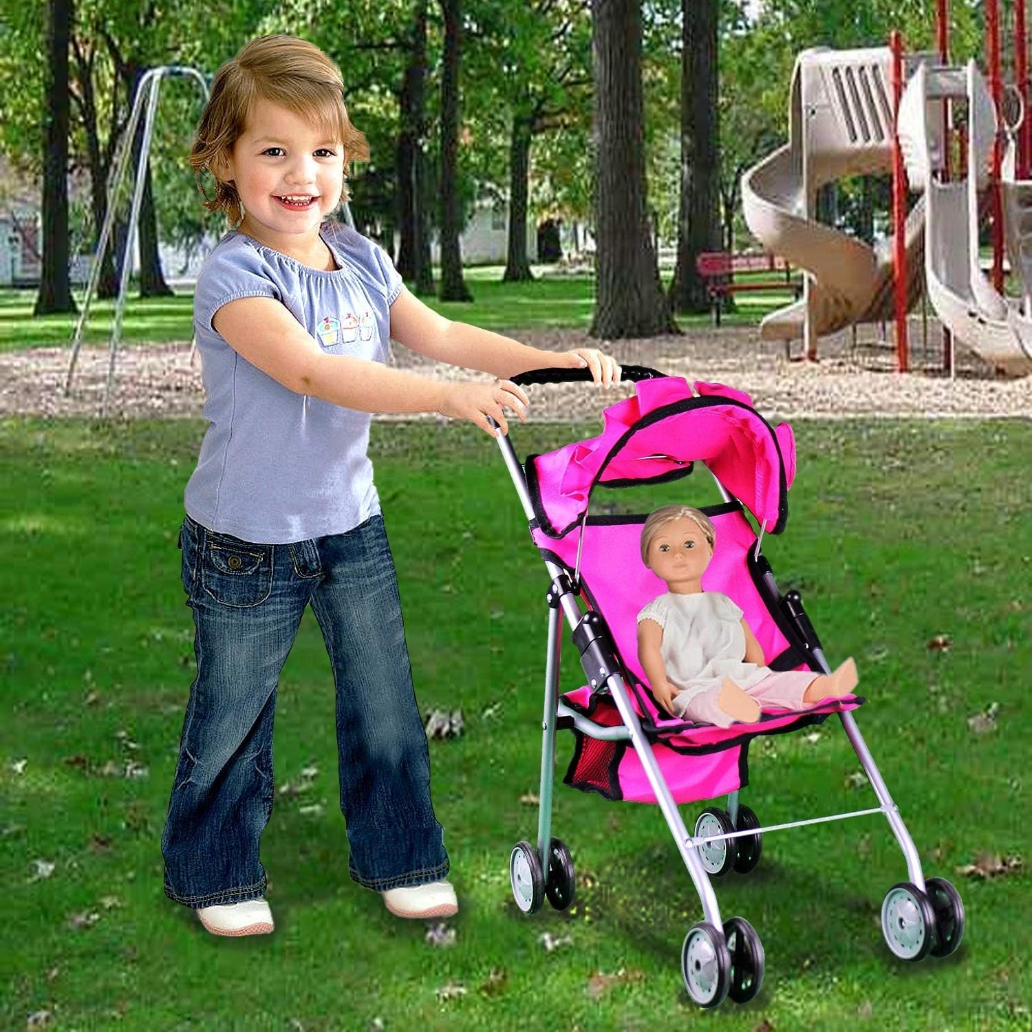 my first baby doll stroller