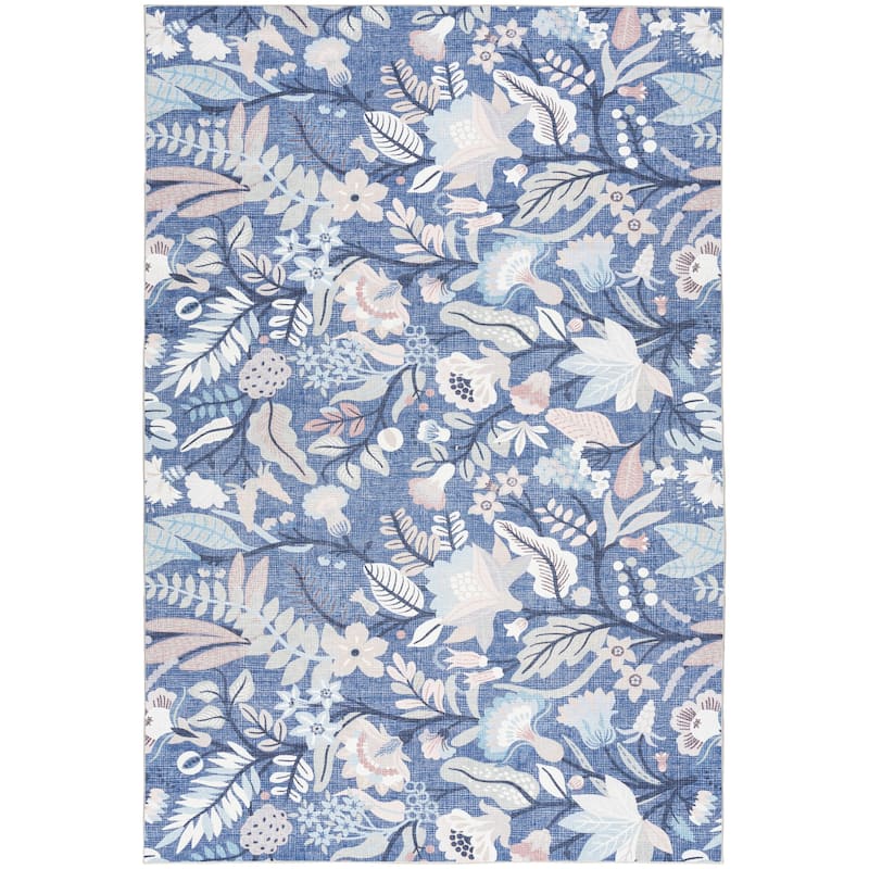 Nourison Washables Indoor Floral Area Rug