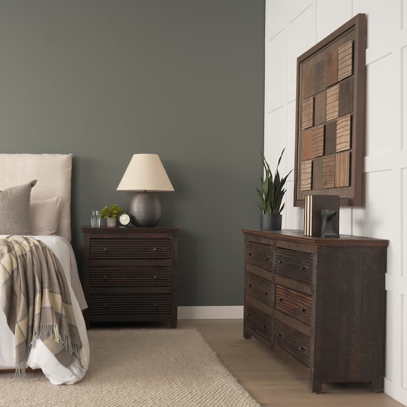 Rhett Reclaimed Wood 6 Drawer Cabinet - 60.0L x 16.0W x 32.0H