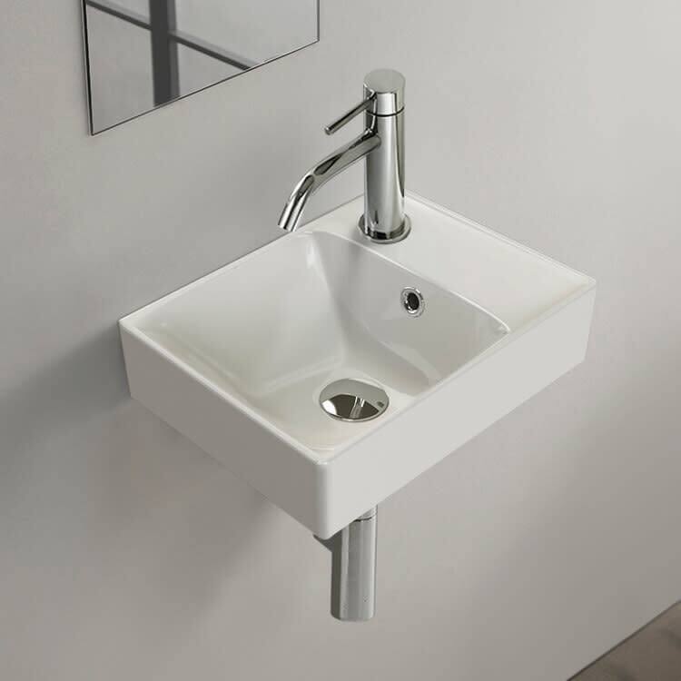 Nameeks CeraStyle 044200-U-One Hole Sharp 15-11/16" Rectangular
