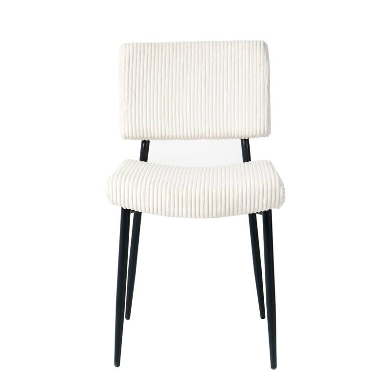 Modern Simple Velvet Dining Chair Set of 2