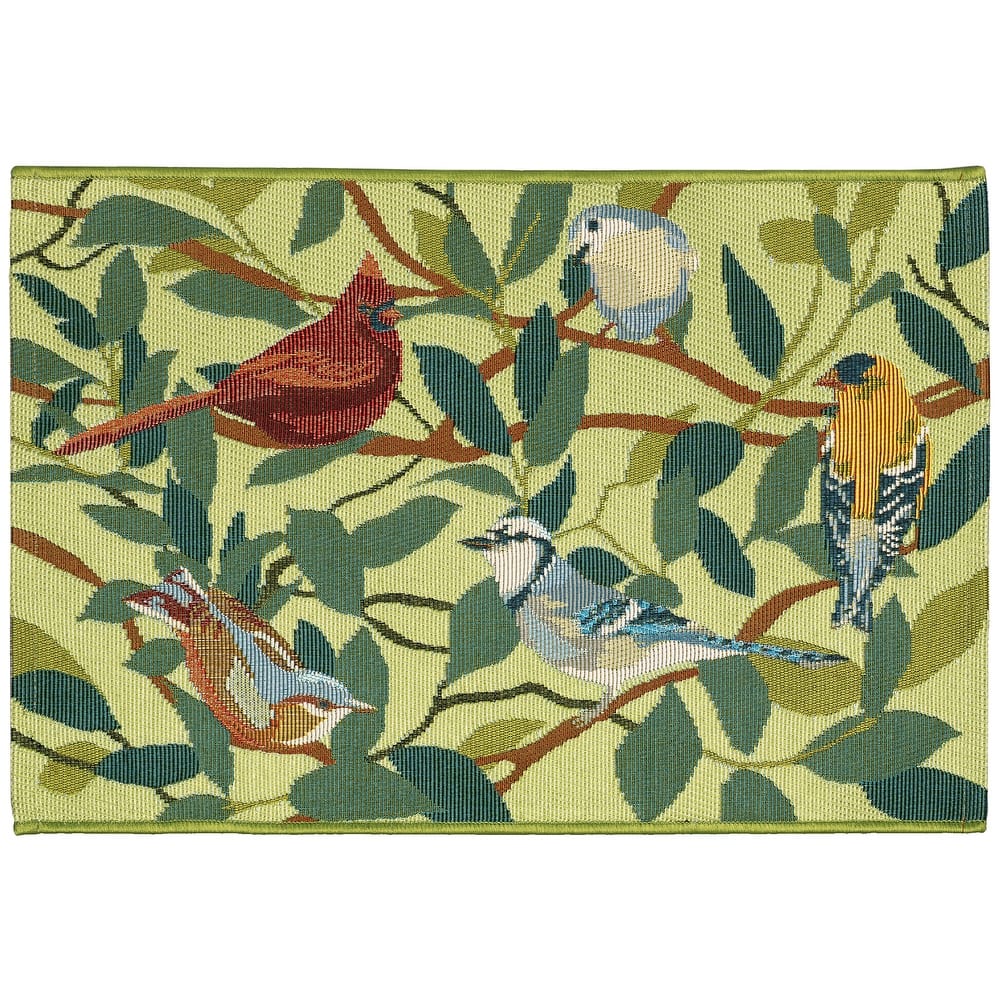 Liora Manne Esencia Birds Of A Feather Indoor/Outdoor Mat