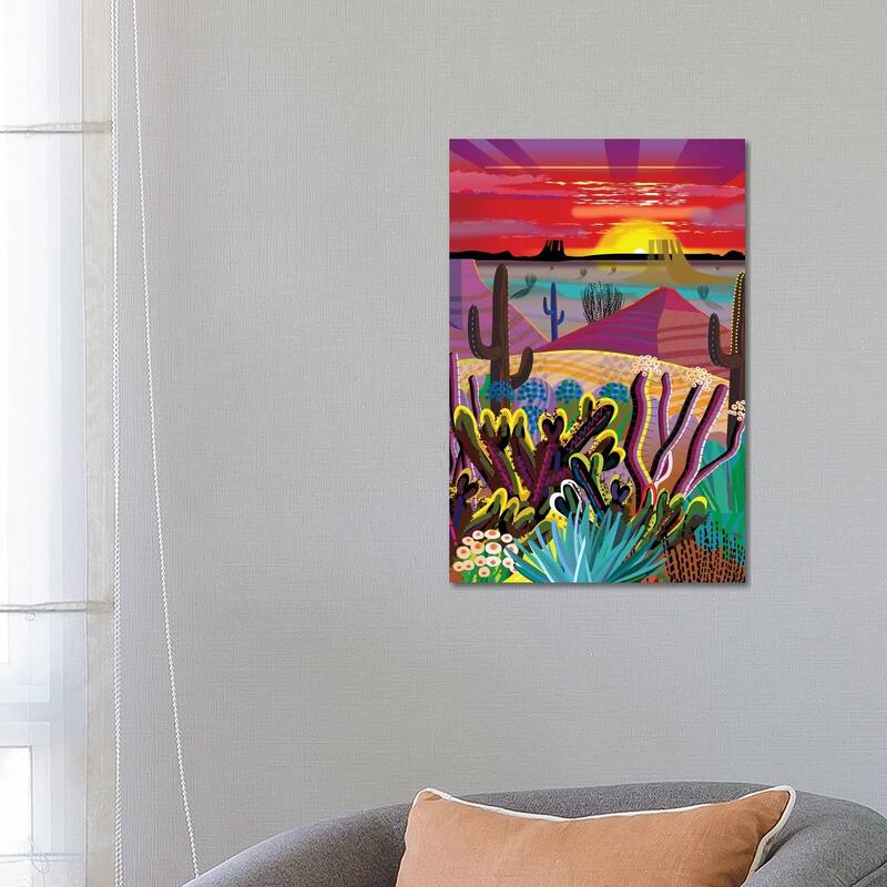 iCanvas "The Desert In Your Mind" by Charles Harker Canvas Print - 26x18x1.5