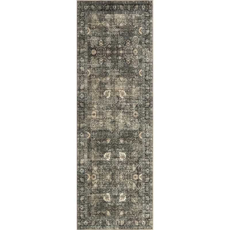 Bayberry Vintage Machine Washable Area Rug