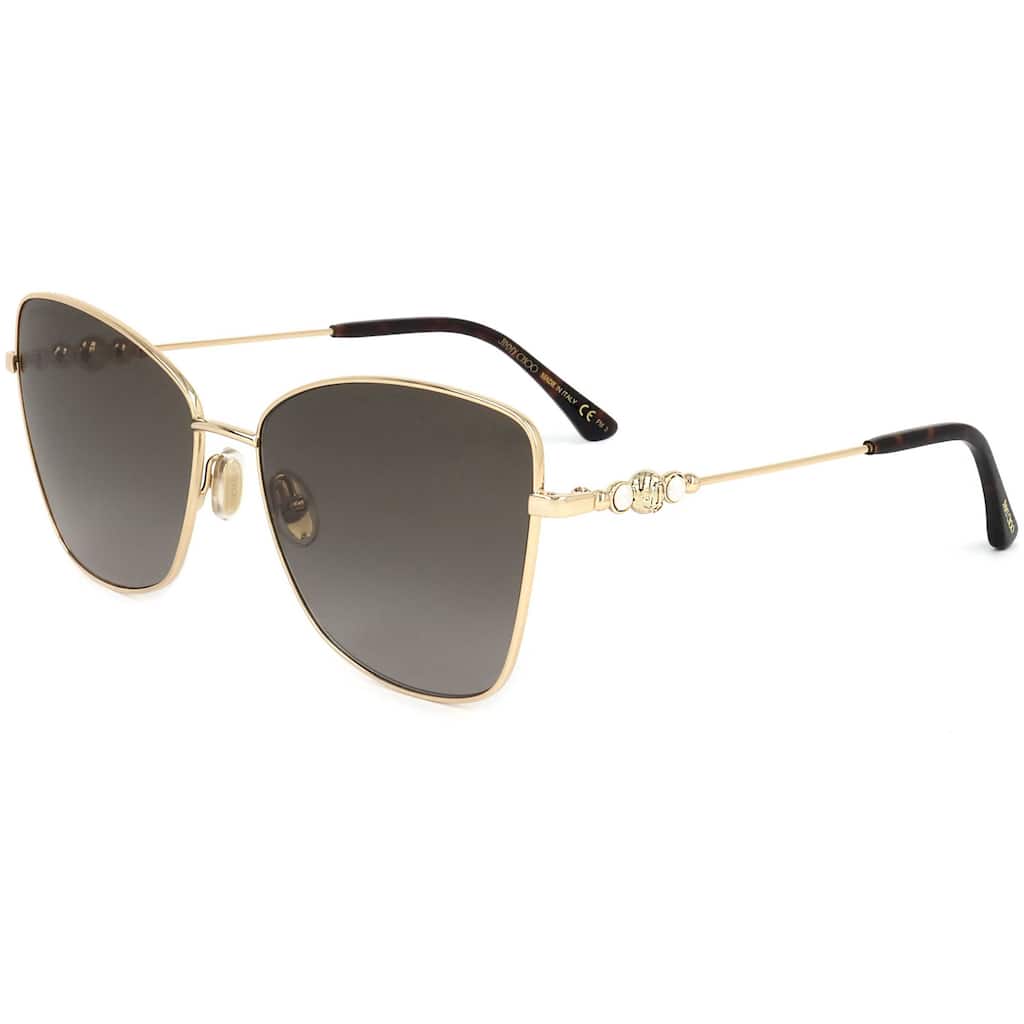 Jimmy Choo Women's Teso 59mm Gold Sunglasses TESO-S-000-59