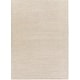 preview thumbnail 28 of 51, Elle Handmade Striped Solid Viscose Area Rug 12' x 15' - Ivory