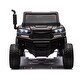 preview thumbnail 5 of 38, 24V 2-Seater UTV-XXL Ride On Truck with Dump Bed for kid,Ride On 4WD UTV with 6 Wheels,Tipping and Openable Rear Cargo Bed Black