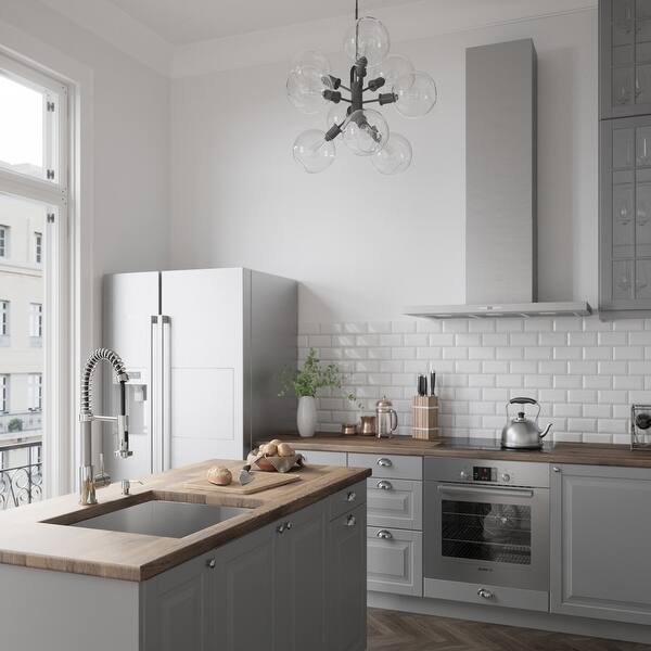 Vigo Edison Chrome Pull Down Spray Kitchen Faucet On Sale Overstock 2149467
