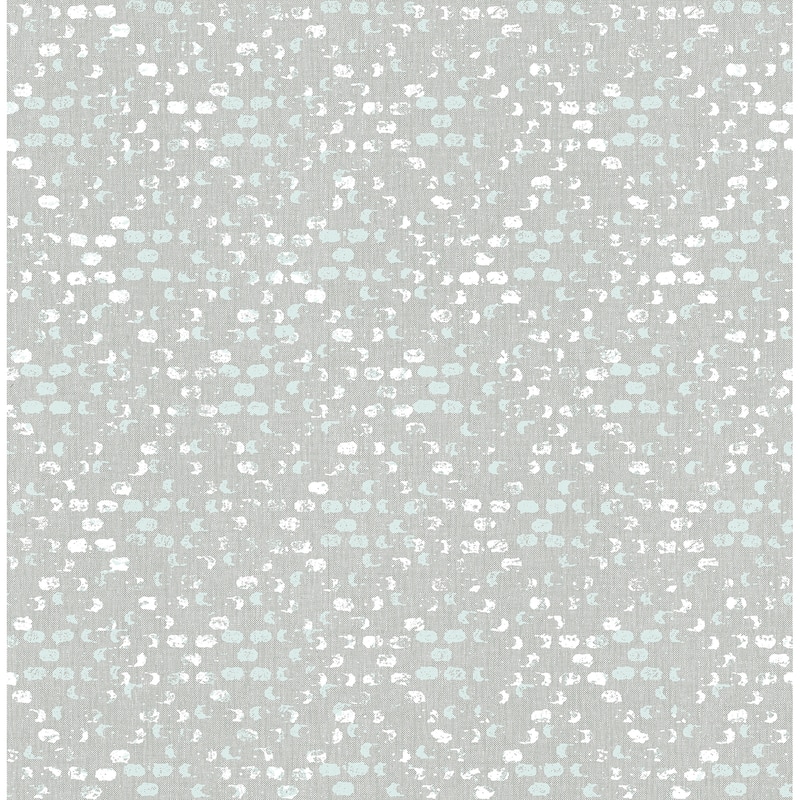 A-Street Prints Blissful Light Blue Harlequin Wallpaper