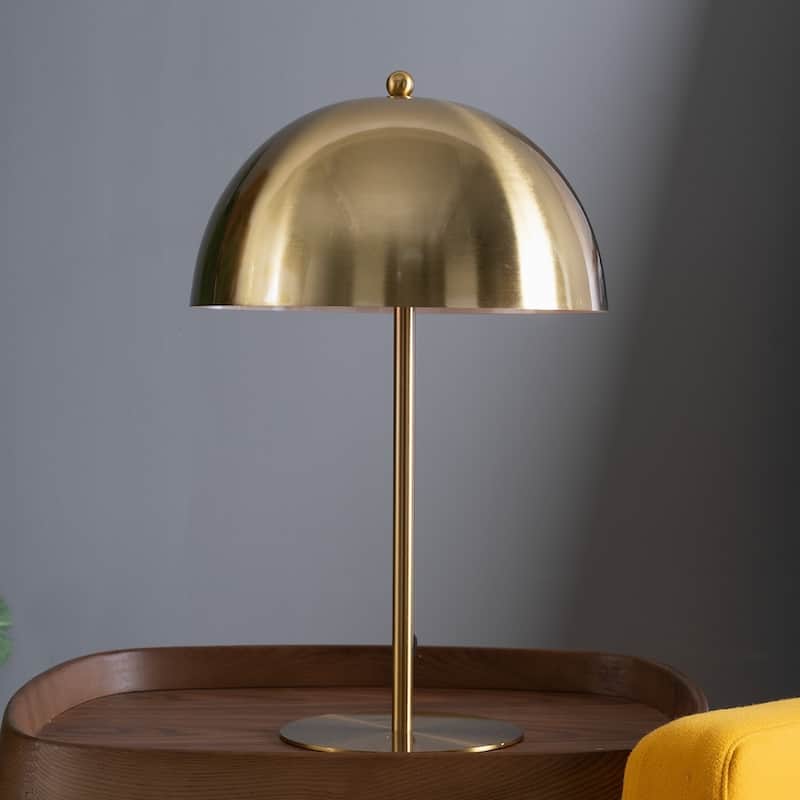 Firenze Gold Dome Table Lamp with Sleek Design