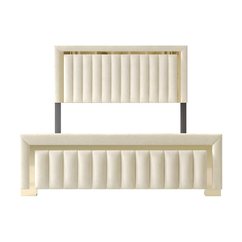 Clayfell Olathe Upholstered Panel Bed