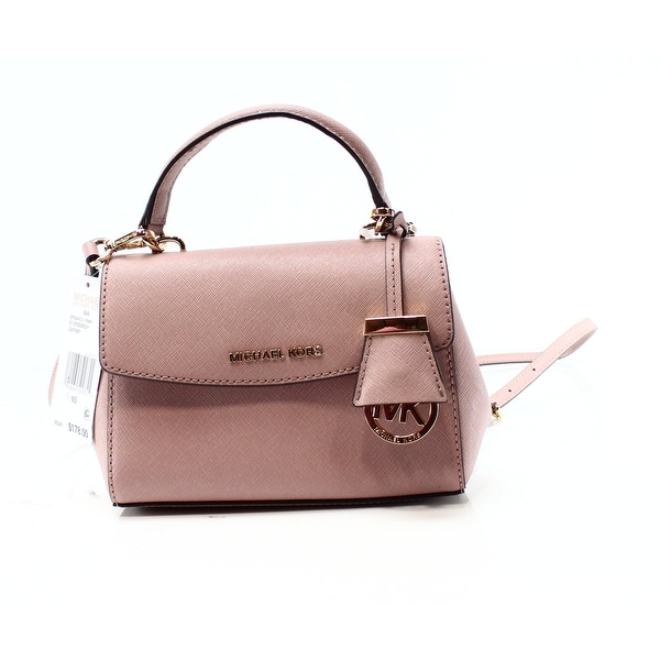 michael kors pink crossbody purse