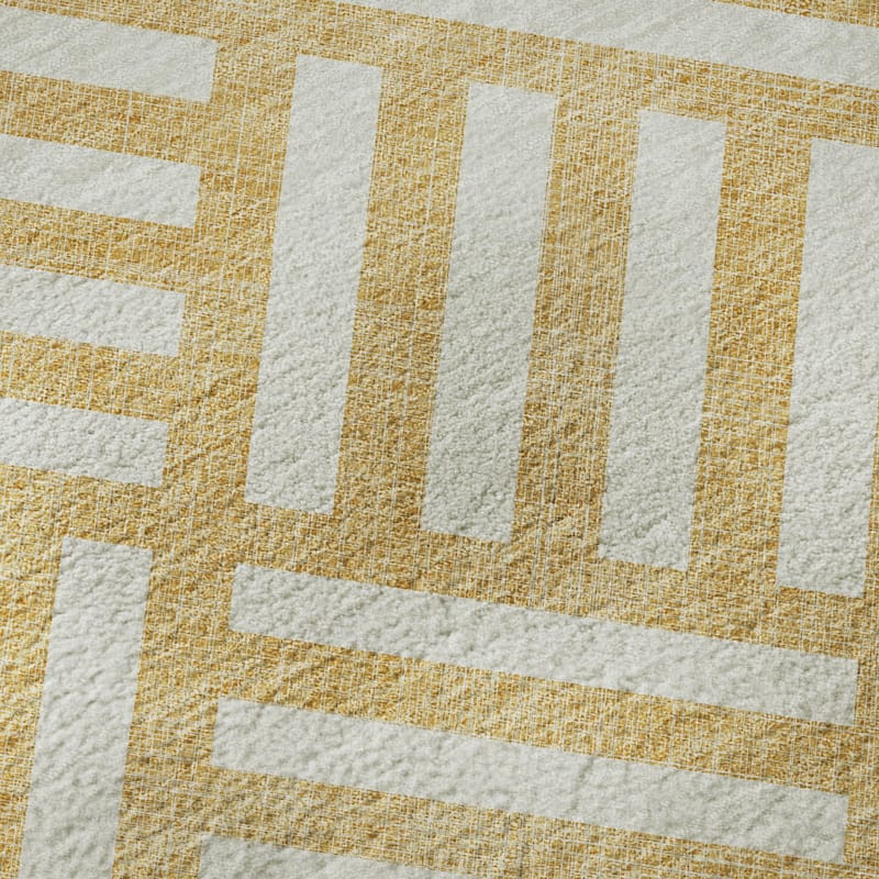Premium Washable Super Soft Contemporary Mosaic Mayfield Rug