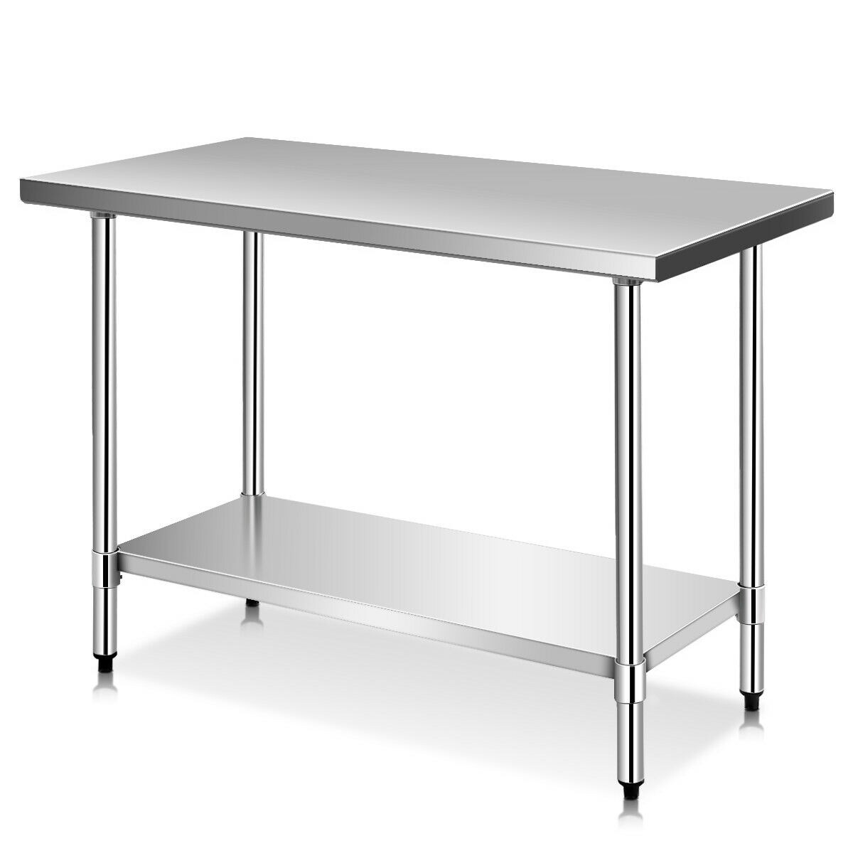 24 X 30 Stainless Steel Work Prep Table Commercial Kitchen Restaurant 24-x-30-stainless-steel-work-prep-table-commercial-kitchen-restaurant