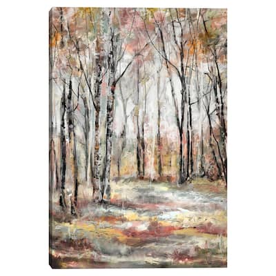 Kaleidoscope Trees I by Studio Arts Canvas Art Print