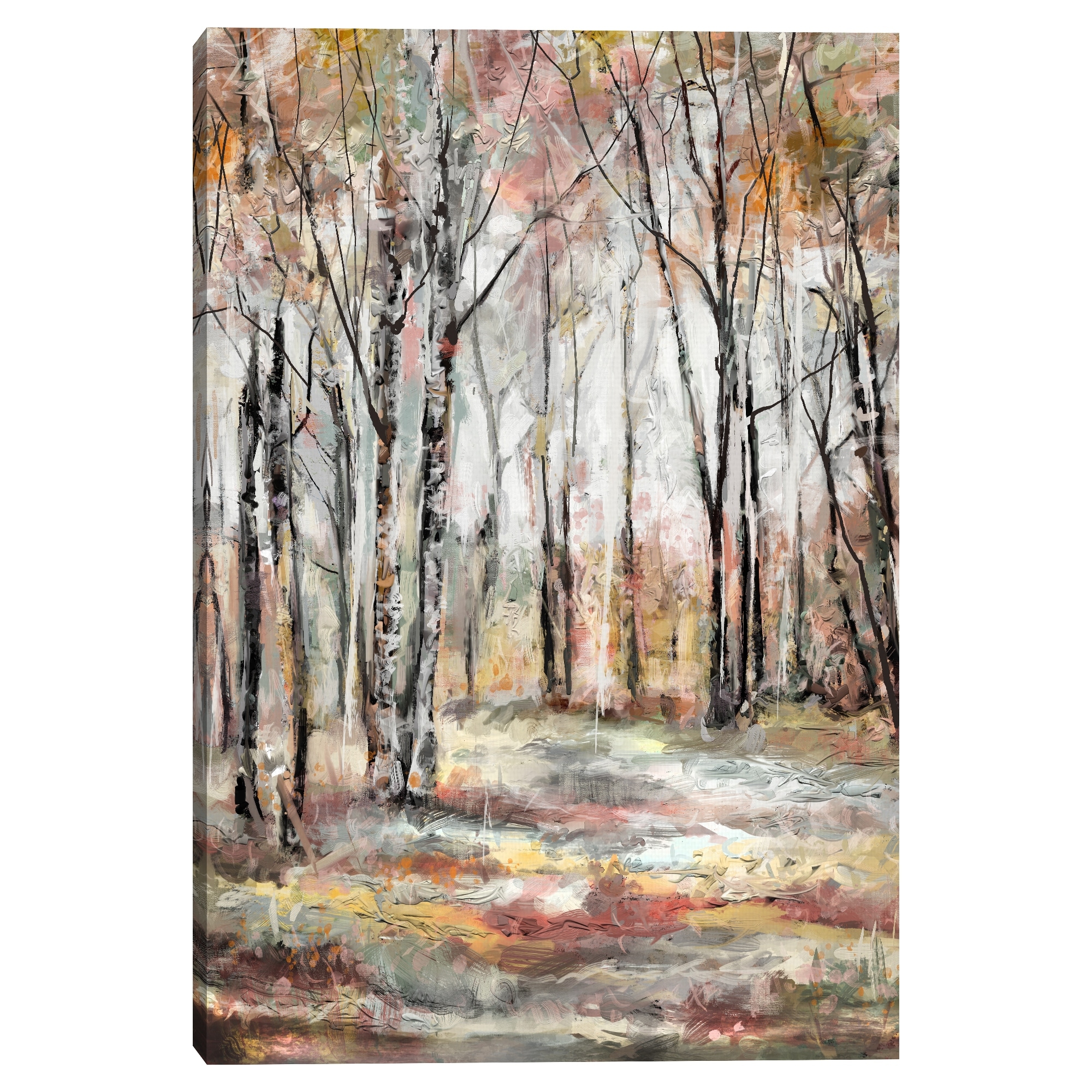 Kaleidoscope Trees I by Studio Arts Canvas Art Print