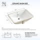 preview thumbnail 100 of 98, Malaga Composite Stone Vanity Top with White Rectangular Sink