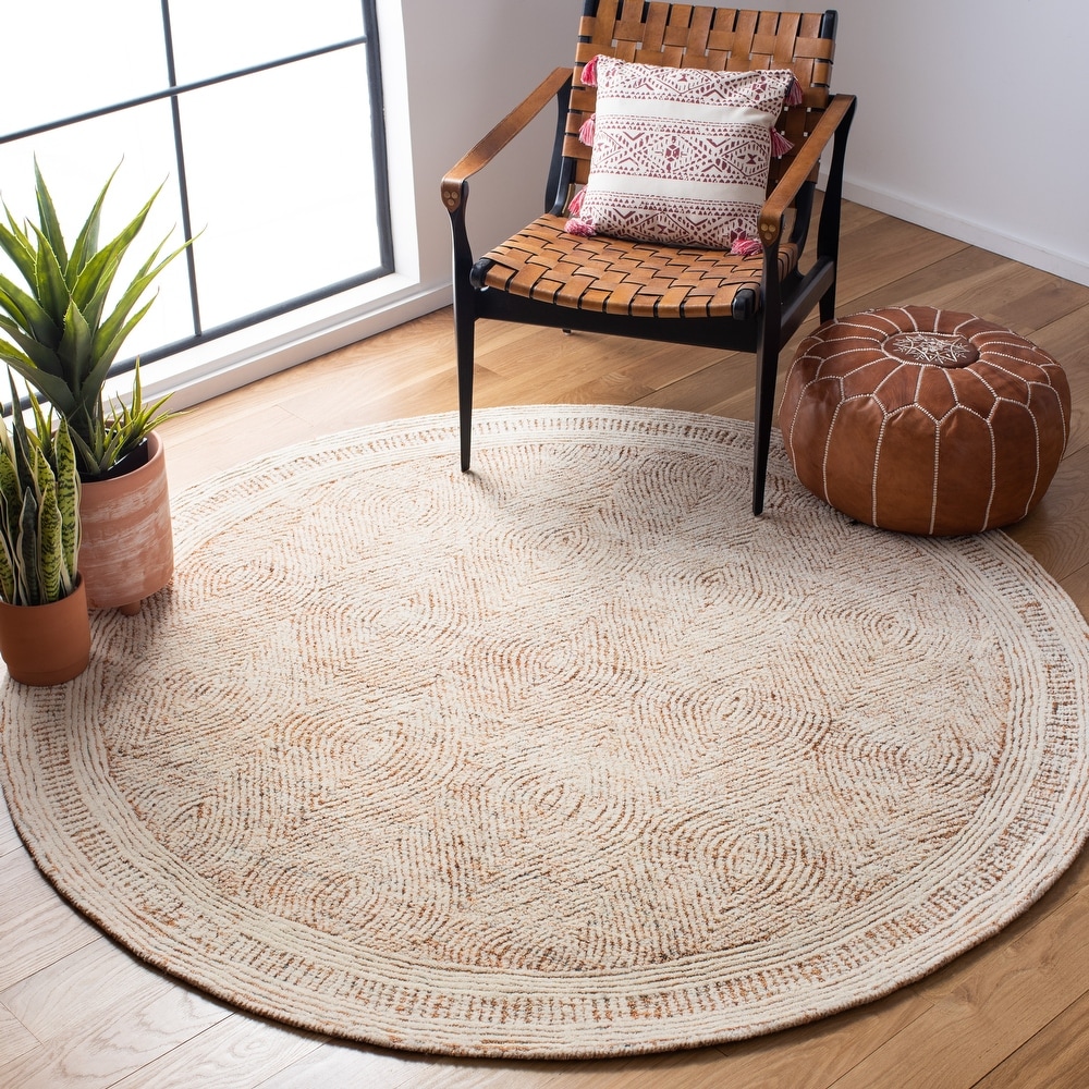 Wool, 6' Round Safavieh Area Rugs - Bed Bath & Beyond