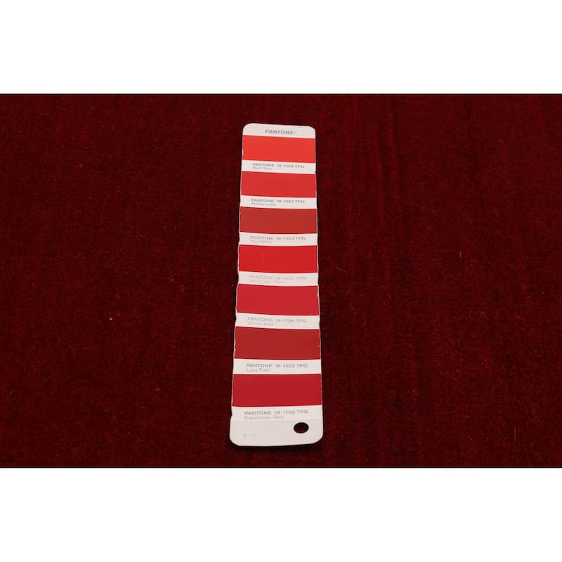 Kashkuli Gabbeh Red Rug 5'3" x 7'4" - 5'3 x 7'4