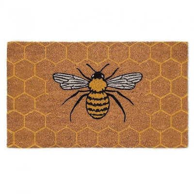 Bee & Honeycomb Doormat
