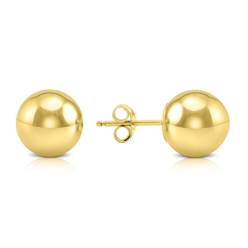 Marquee Jewels 14k Yellow Gold Filled Ball Earrings